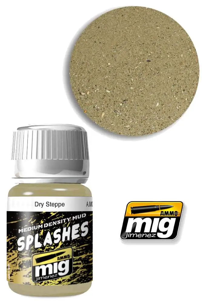 Splashes Mud Texture Dry Steppe 1751 - Figurine